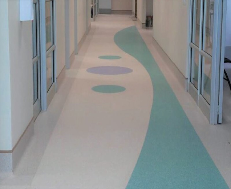 雅卓同质透心PVC地板