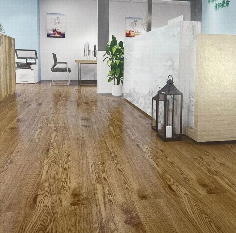 雅卓片材石塑PVC地板